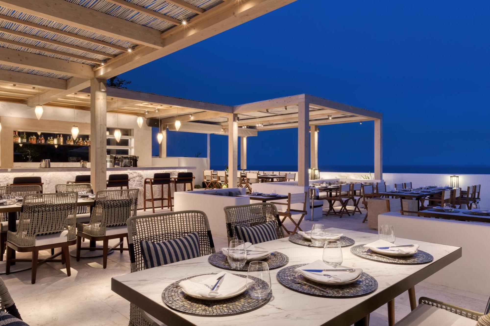Sandblu Resort Kamari  Ngoại thất bức ảnh