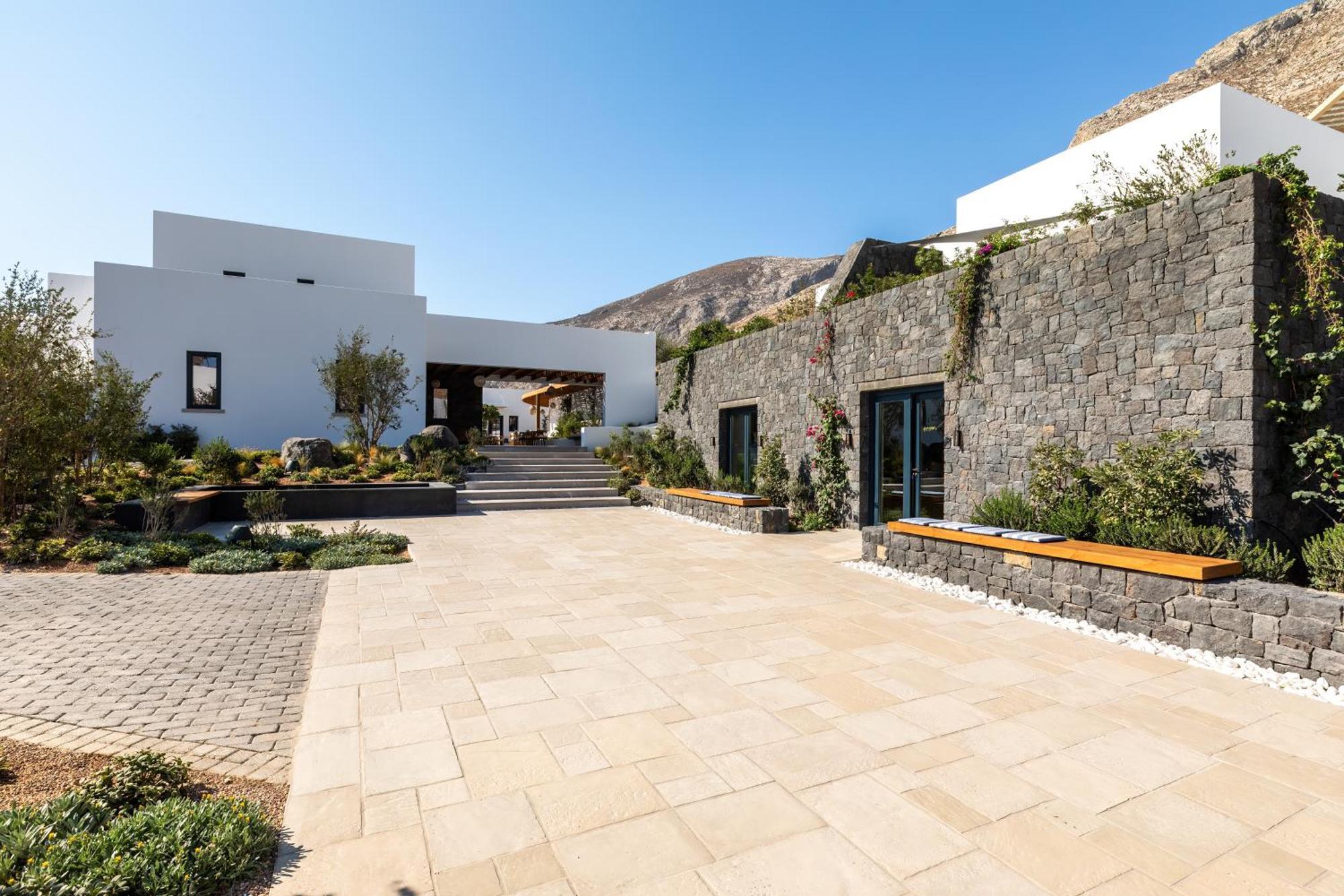 Sandblu Resort Kamari  Ngoại thất bức ảnh