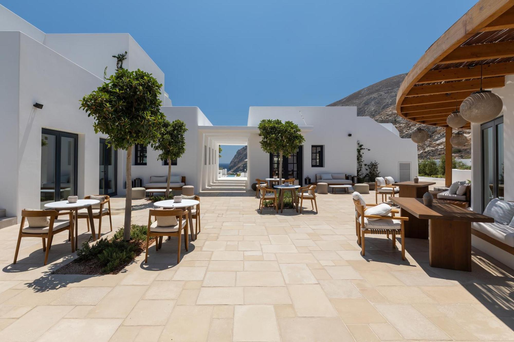 Sandblu Resort Kamari  Ngoại thất bức ảnh