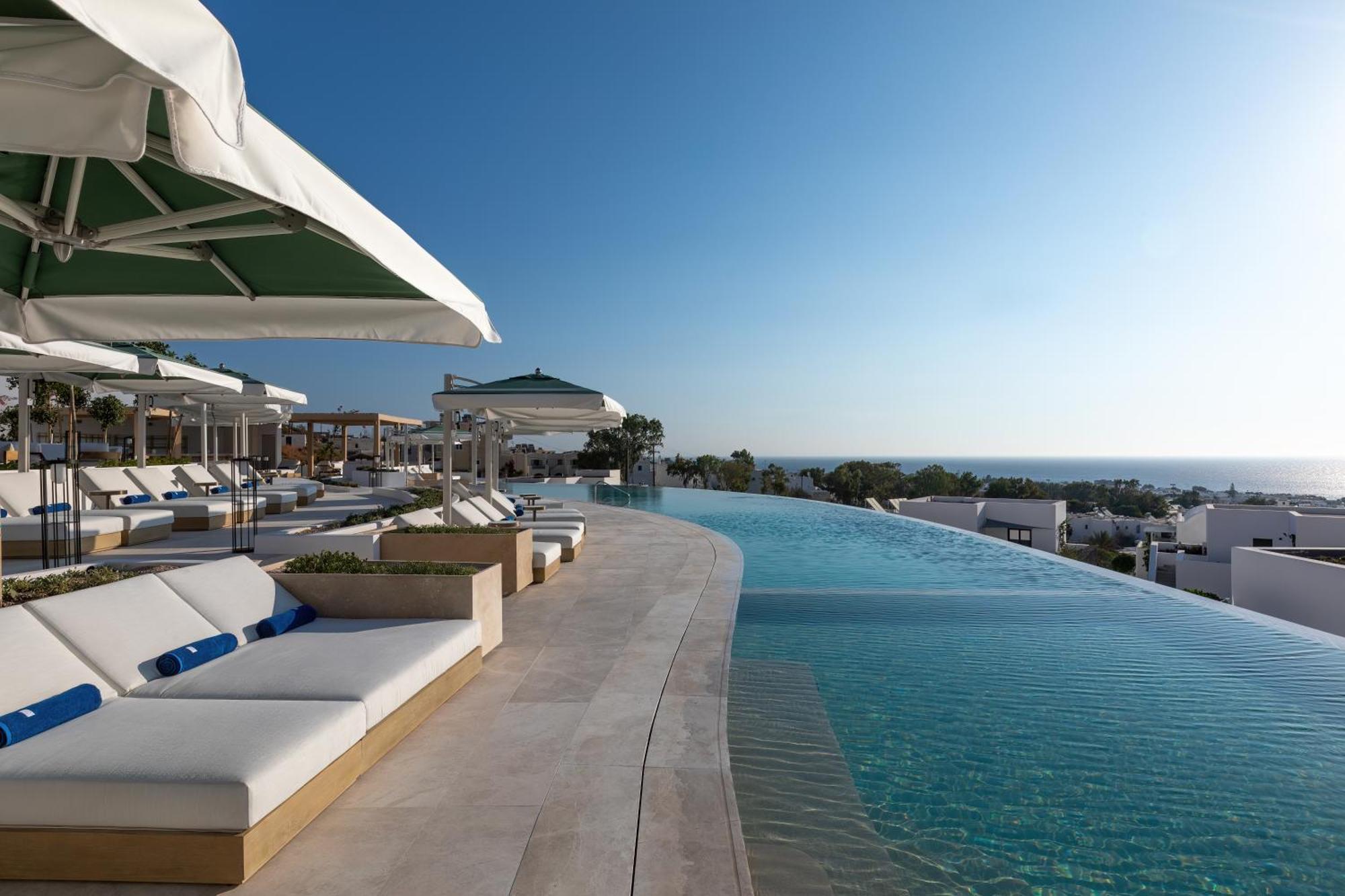 Sandblu Resort Kamari  Ngoại thất bức ảnh