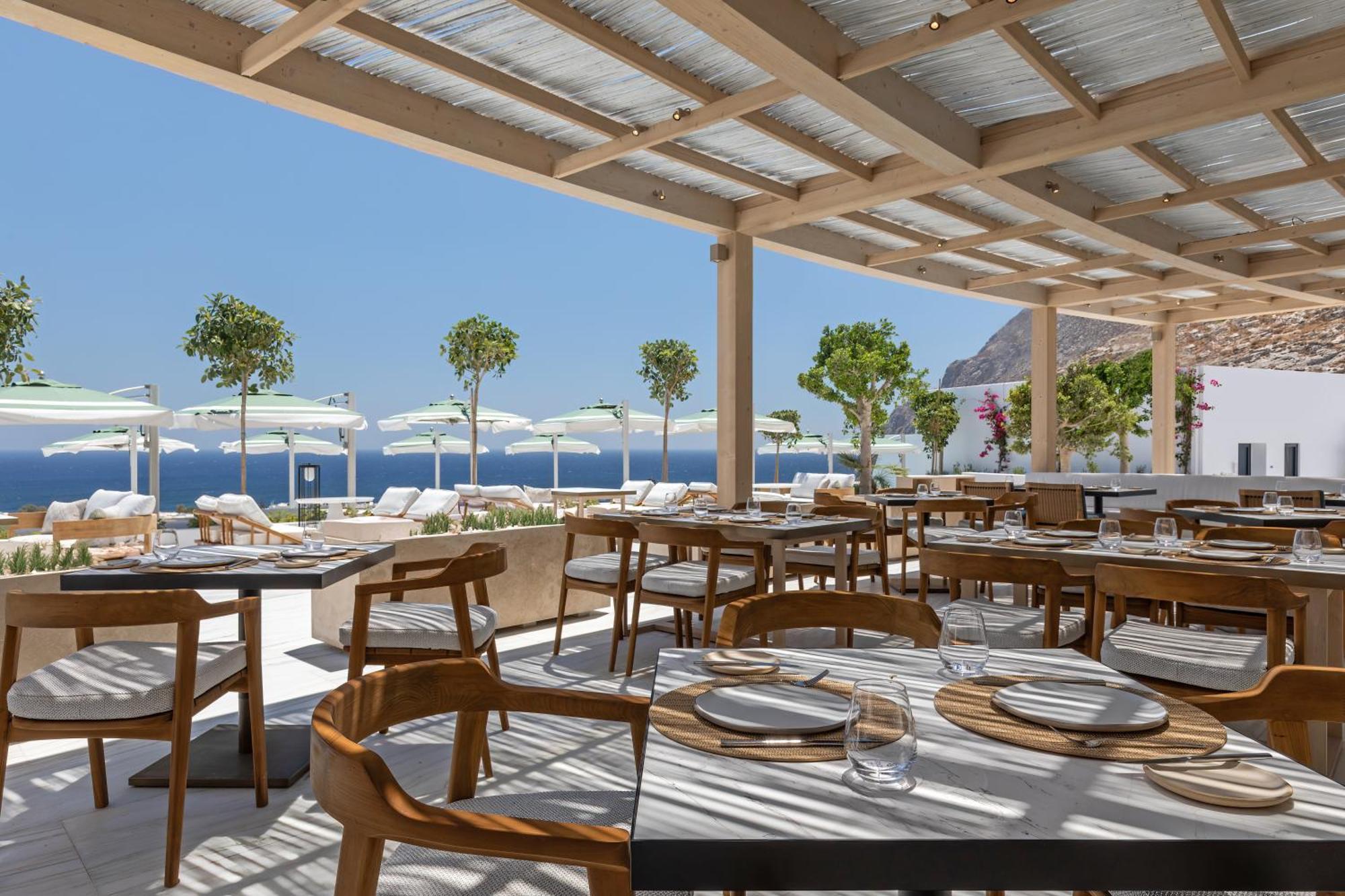 Sandblu Resort Kamari  Ngoại thất bức ảnh