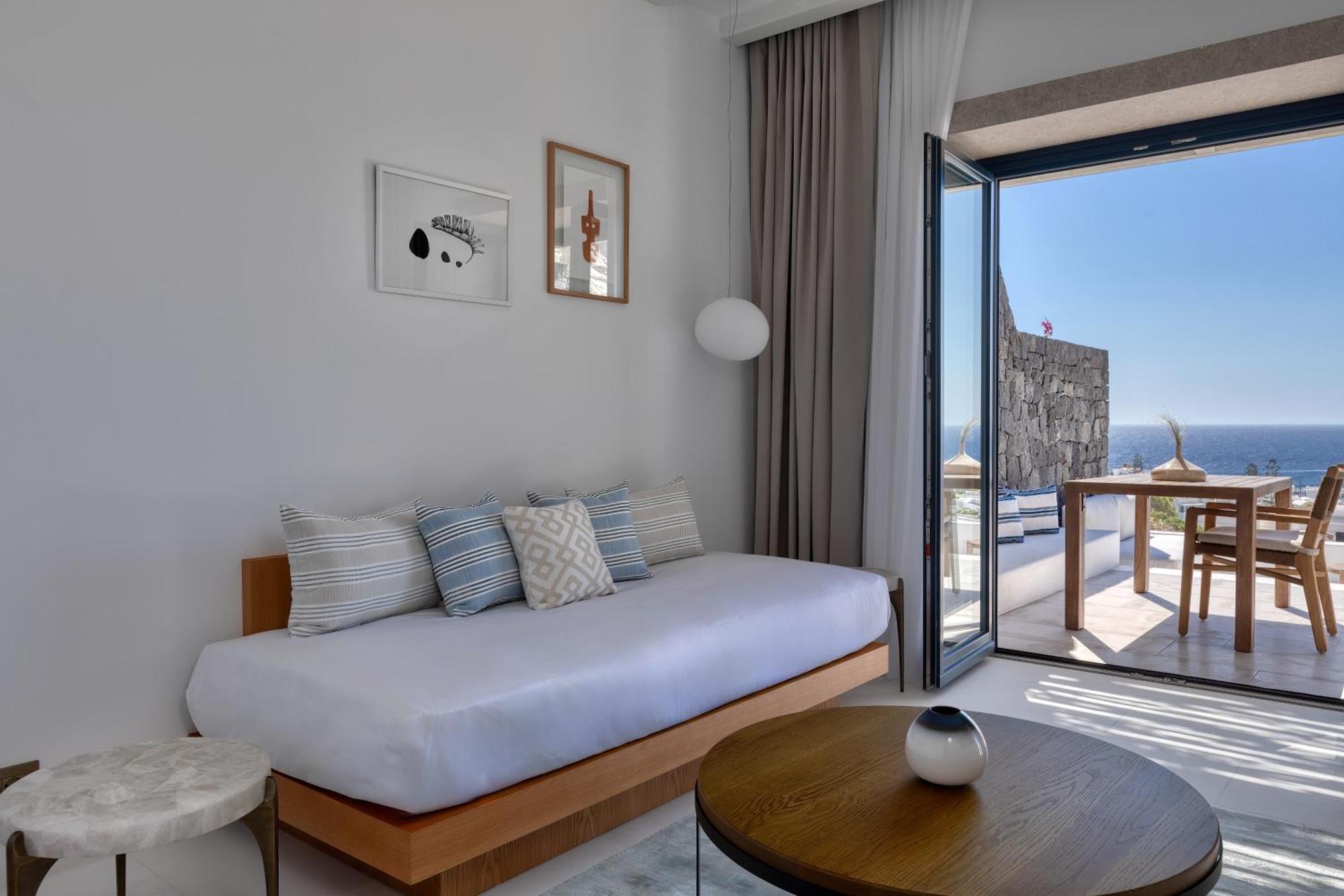 Sandblu Resort Kamari  Ngoại thất bức ảnh