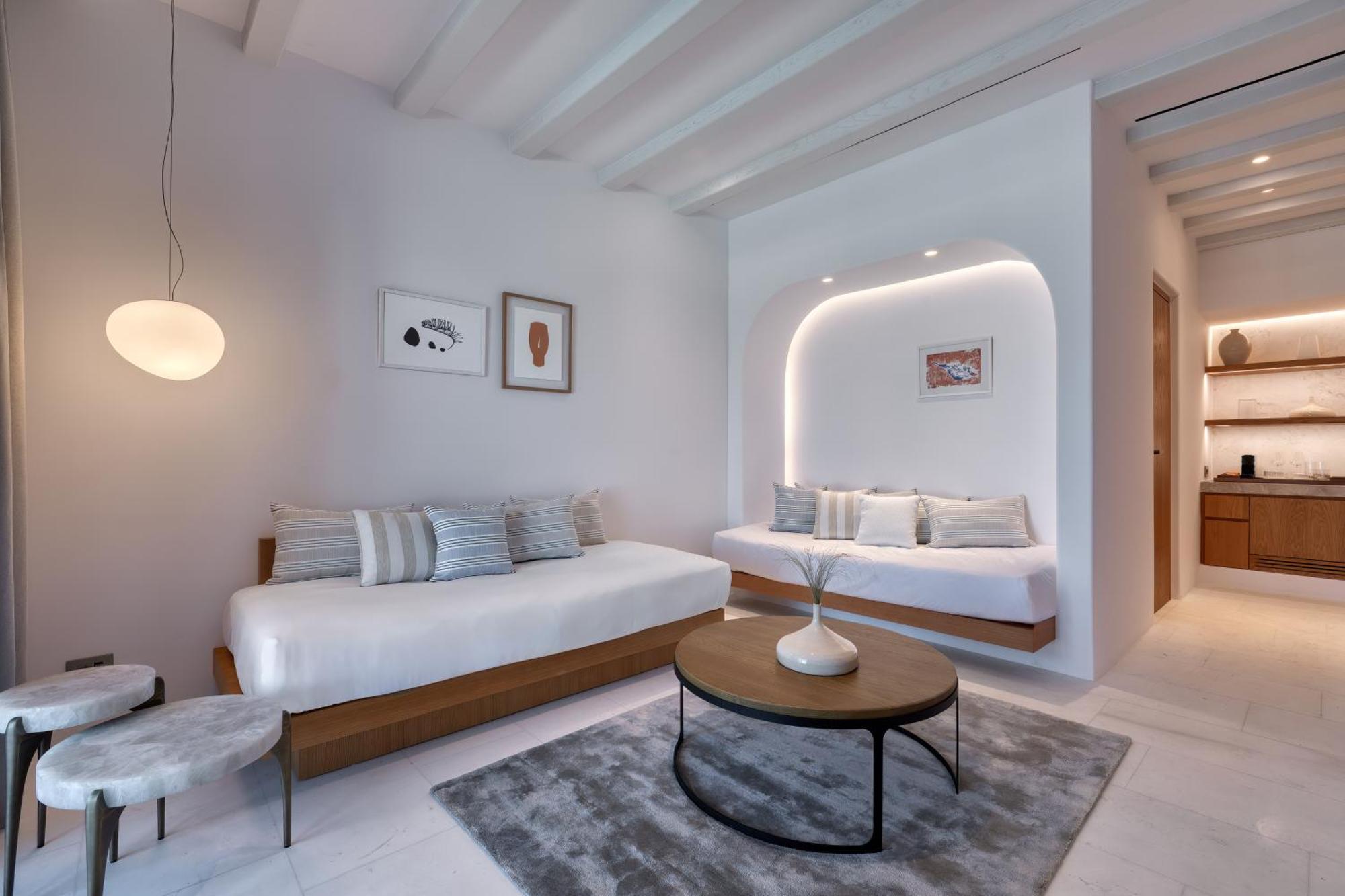 Sandblu Resort Kamari  Ngoại thất bức ảnh