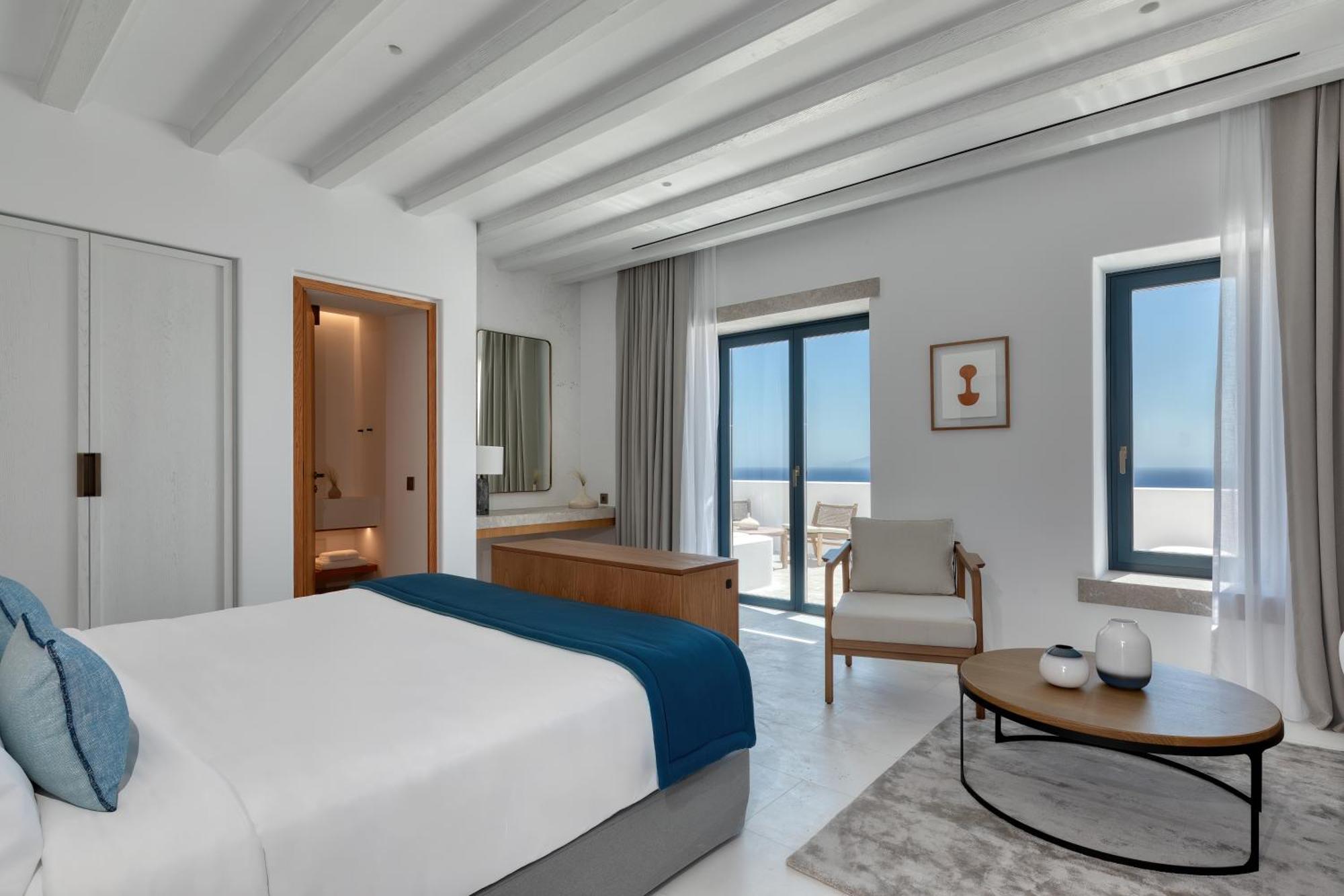 Sandblu Resort Kamari  Ngoại thất bức ảnh