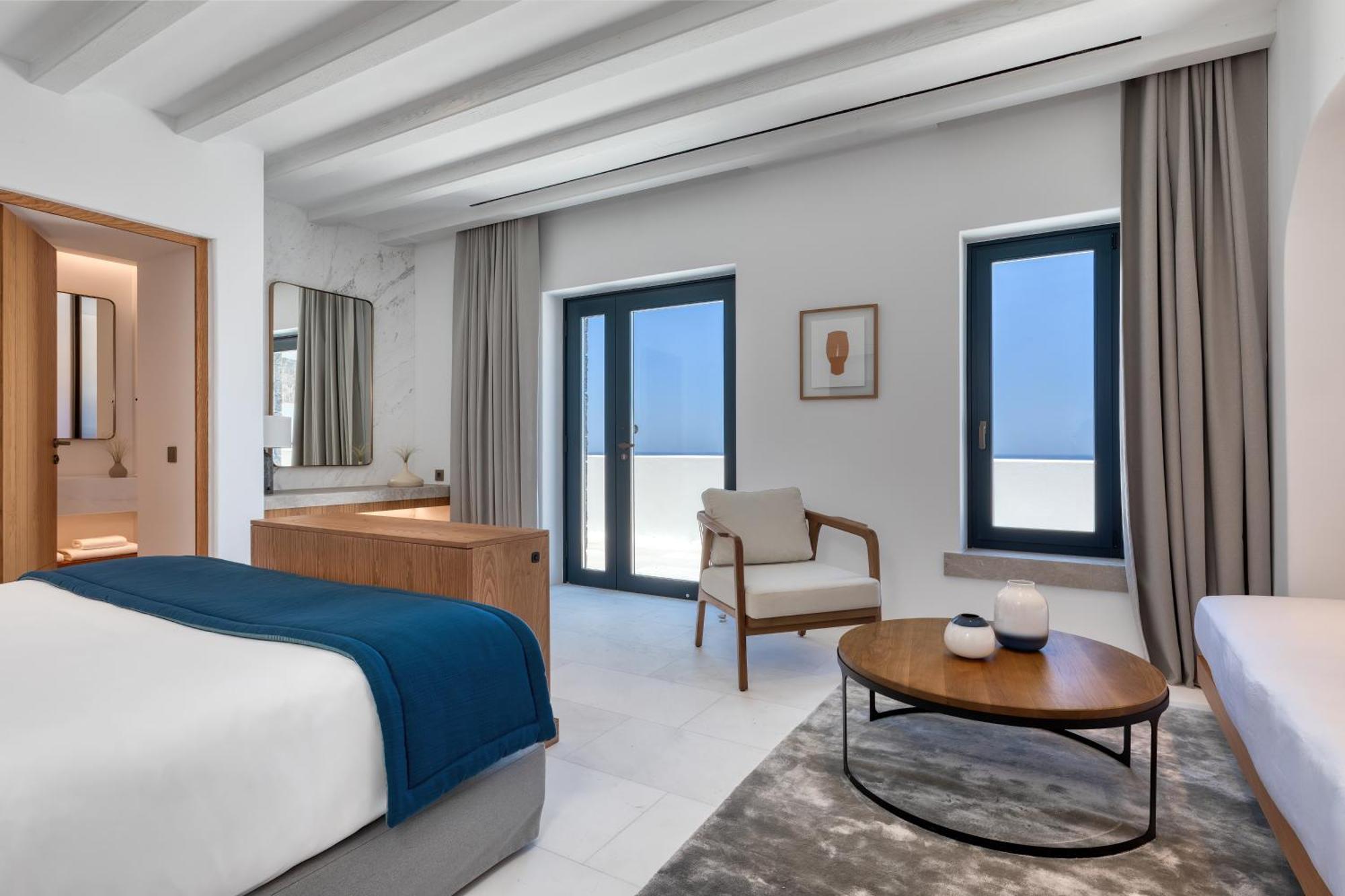 Sandblu Resort Kamari  Ngoại thất bức ảnh