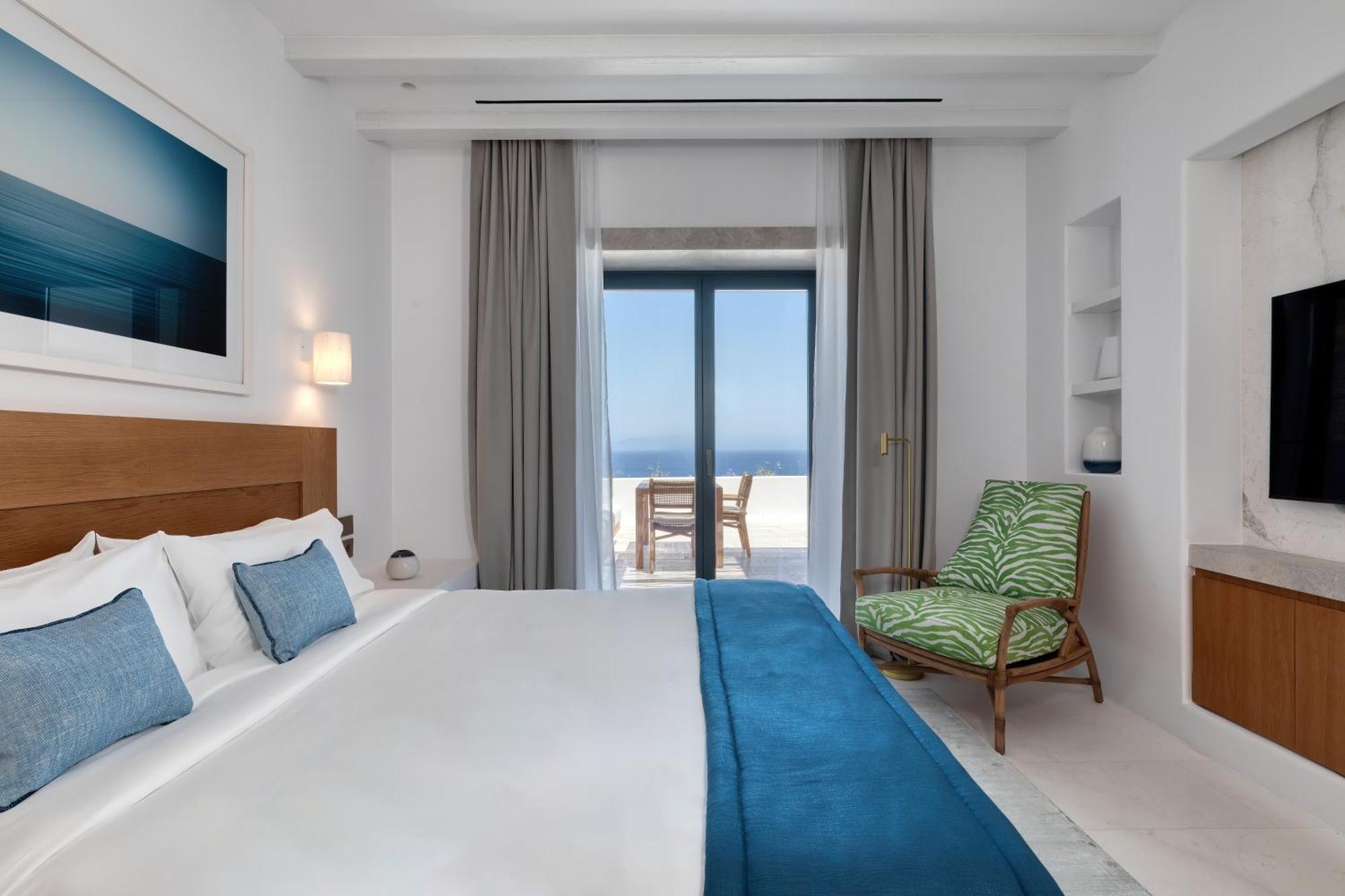 Sandblu Resort Kamari  Ngoại thất bức ảnh