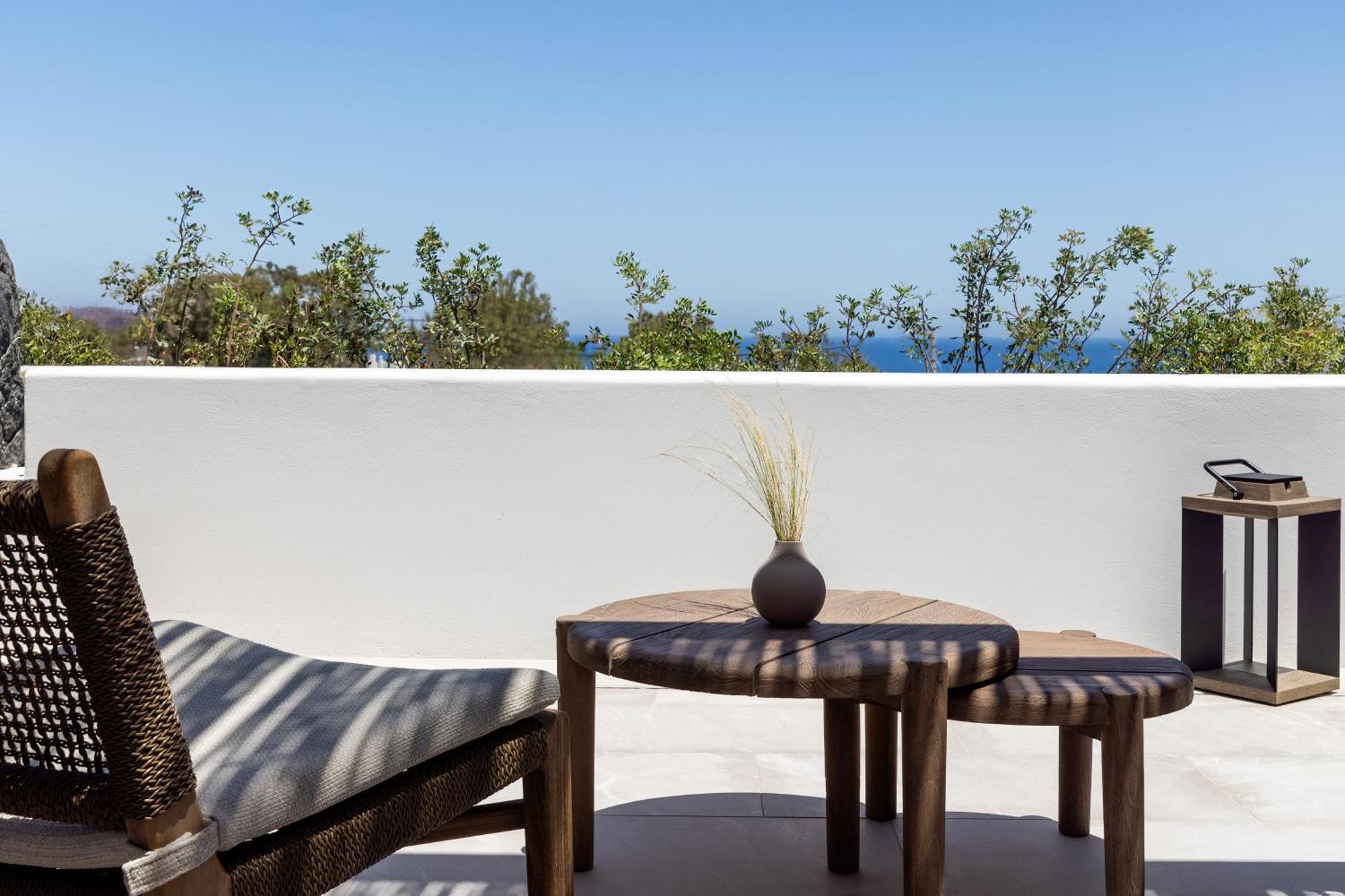 Sandblu Resort Kamari  Ngoại thất bức ảnh