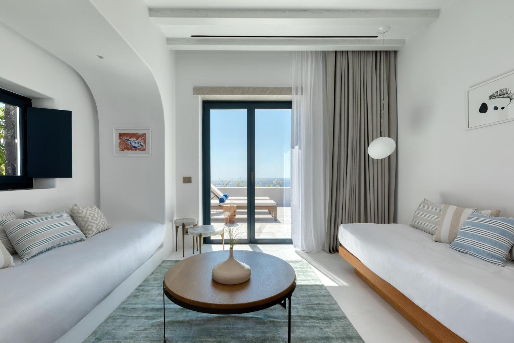 Sandblu Resort Kamari  Ngoại thất bức ảnh