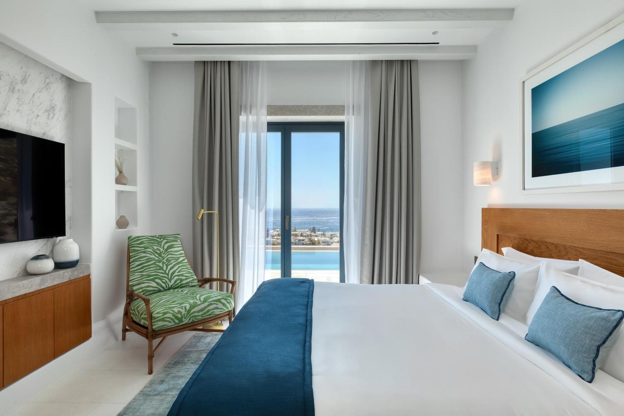Sandblu Resort Kamari  Ngoại thất bức ảnh