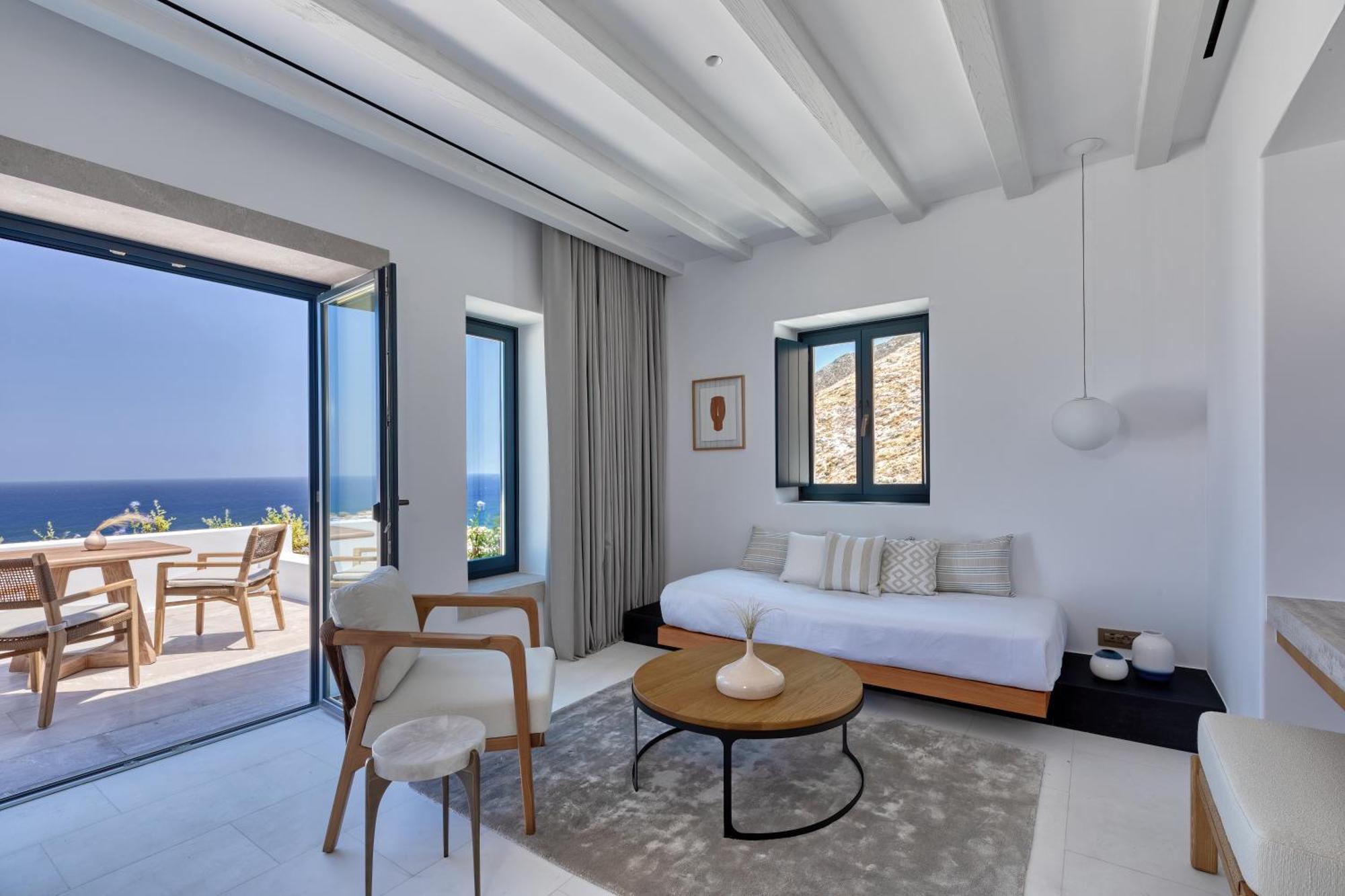 Sandblu Resort Kamari  Phòng bức ảnh