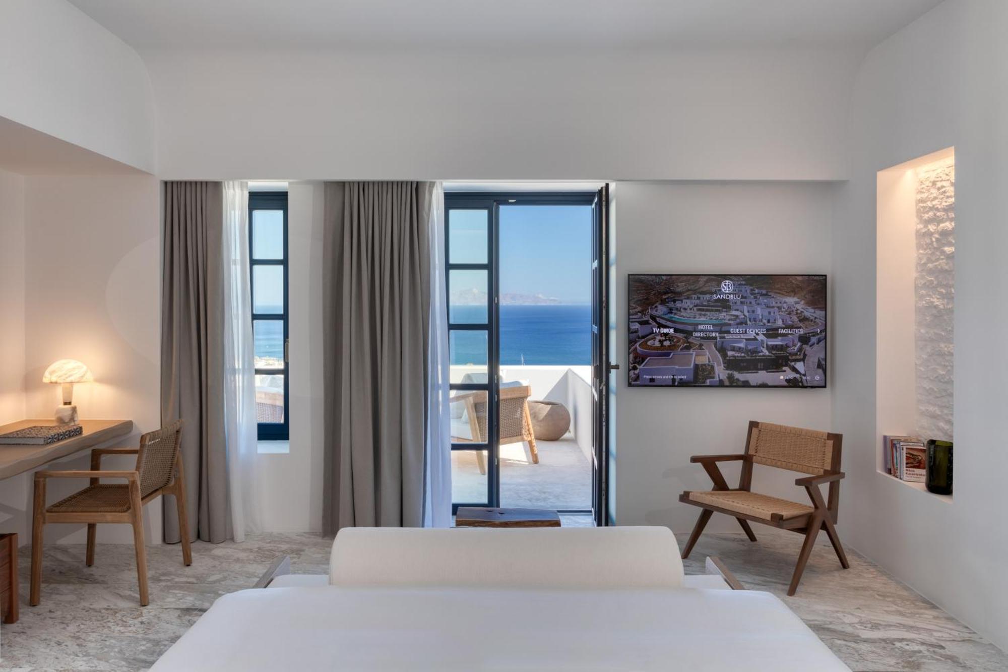 Sandblu Resort Kamari  Phòng bức ảnh