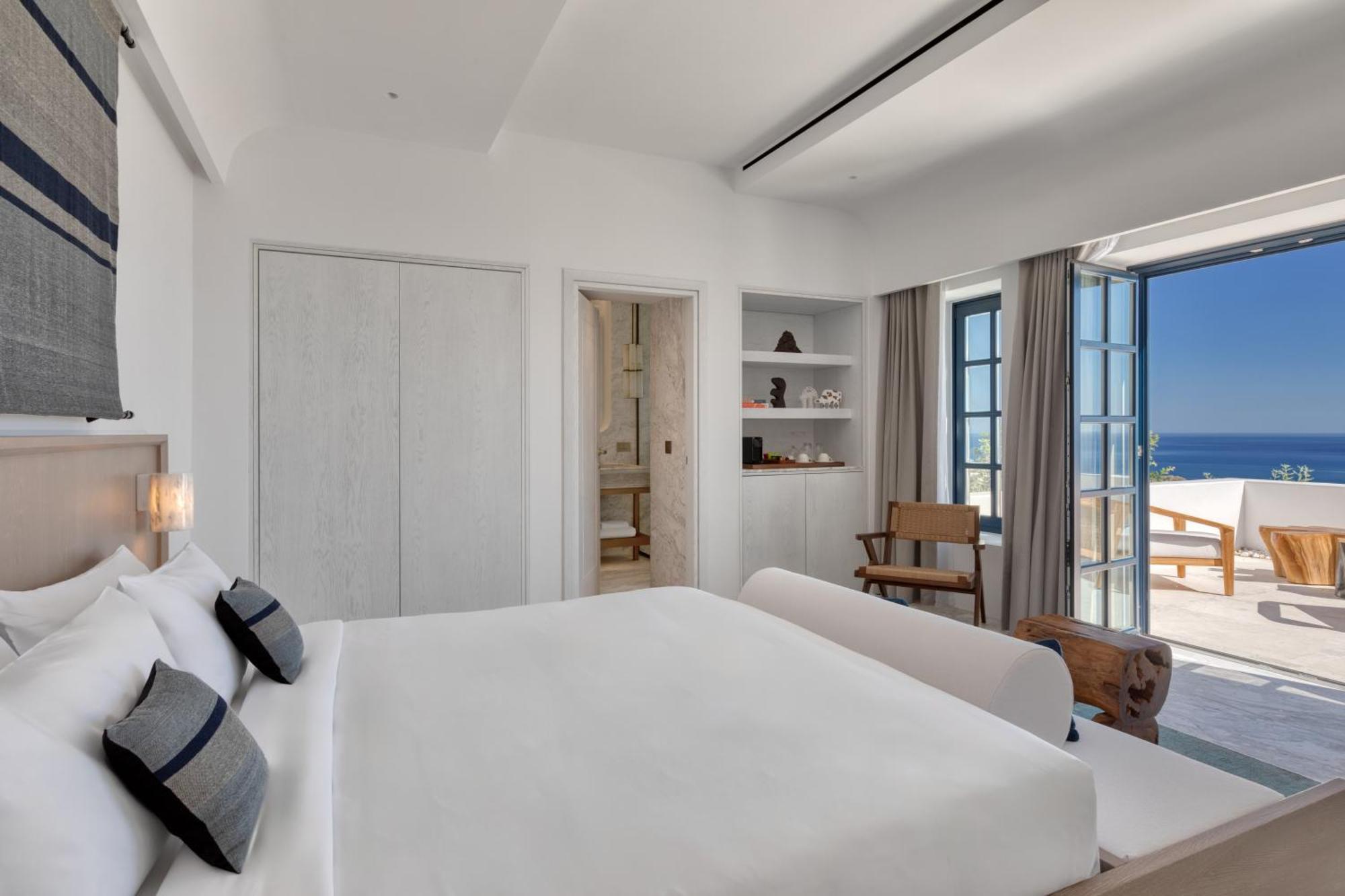 Sandblu Resort Kamari  Ngoại thất bức ảnh